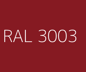Colore RAL 3003 RUBY RED