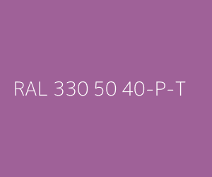 Colore RAL 330 50 40-P-T 