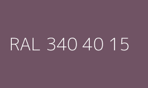 Colore RAL 340 40 15