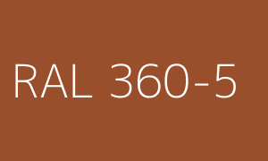 Colore RAL 360-5