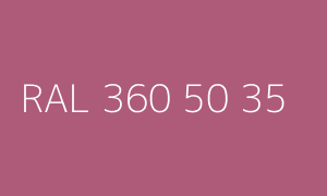 Colore RAL 360 50 35