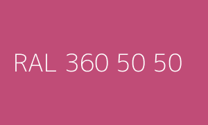 Colore RAL 360 50 50