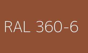 Colore RAL 360-6