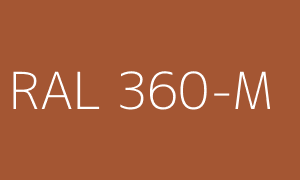 Colore RAL 360-M