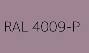 Colore RAL 4009-P