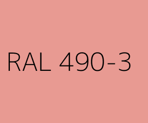 Colore RAL 490-3 