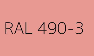 Colore RAL 490-3