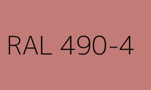 Colore RAL 490-4