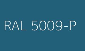 Colore RAL 5009-P