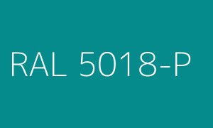 Colore RAL 5018-P