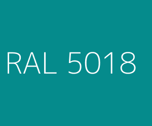 Colore RAL 5018 TURQUOISE BLUE