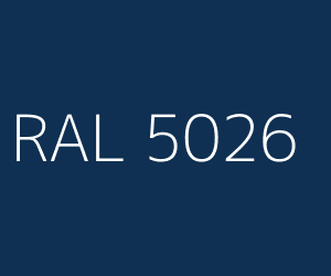 Colore RAL 5026 PEARL NIGHT BLUE