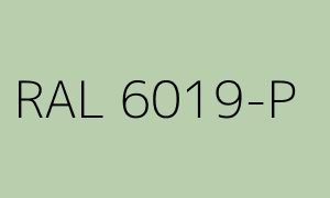 Colore RAL 6019-P