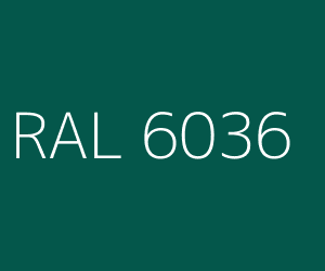 Colore RAL 6036 PEARL OPAL GREEN