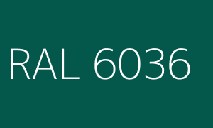 Colore RAL 6036