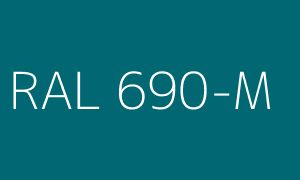 Colore RAL 690-M