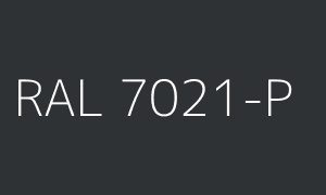 Colore RAL 7021-P