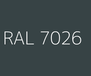 Colore RAL 7026 GRANITE GREY