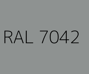 Colore RAL 7042 TRAFFIC GREY A