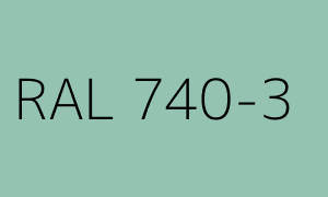 Colore RAL 740-3