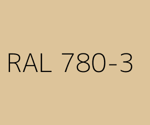 Colore RAL 780-3 