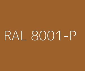 Colore RAL 8001-P OCHRE BROWN