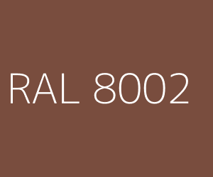 Colore RAL 8002 SIGNAL BROWN