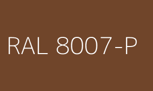 Colore RAL 8007-P