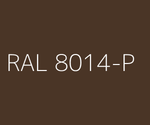 Colore RAL 8014-P SEPIA BROWN