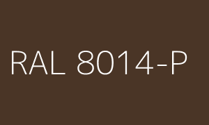 Colore RAL 8014-P