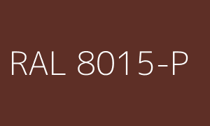Colore RAL 8015-P