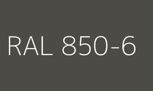 Colore RAL 850-6