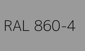 Colore RAL 860-4