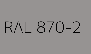 Colore RAL 870-2