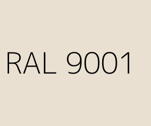 Colore RAL 9001 CREAM
